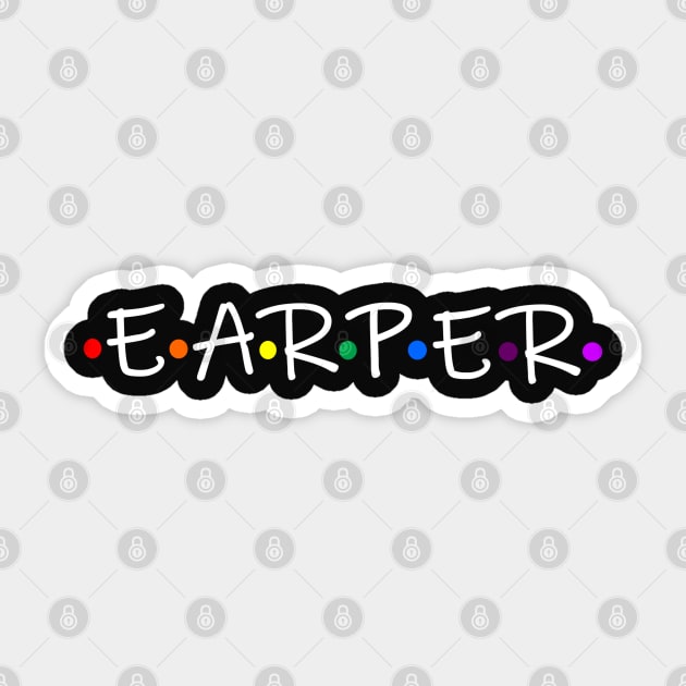 Earper Sticker by Colettesky